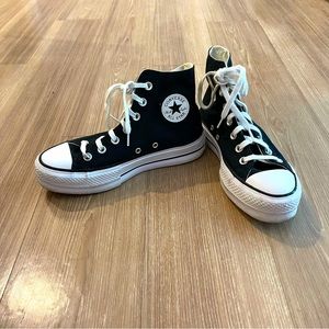 Black Platform Converse